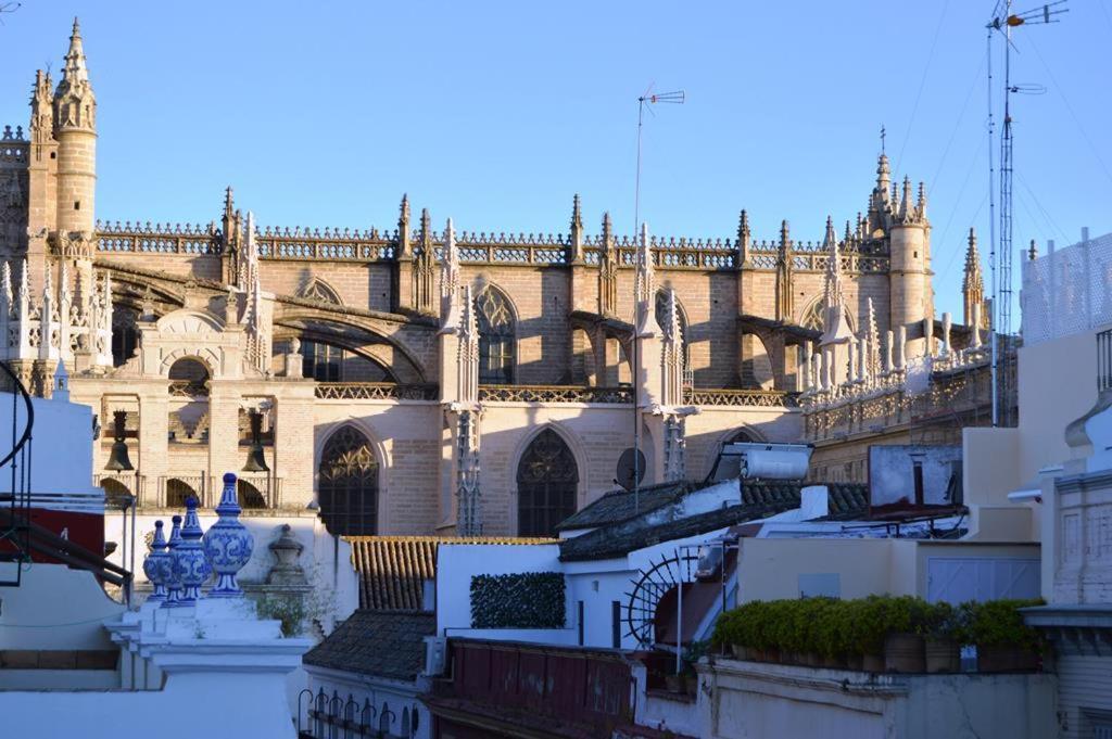 Ferienwohnung Stunning Attic With Private Terrace And Parking Optional Sevilla Exterior foto