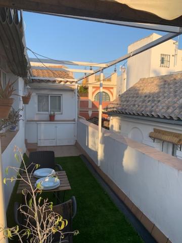 Ferienwohnung Stunning Attic With Private Terrace And Parking Optional Sevilla Exterior foto