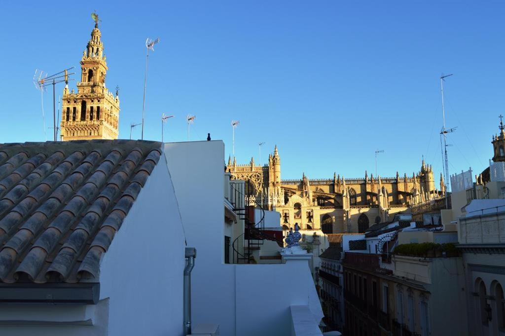 Ferienwohnung Stunning Attic With Private Terrace And Parking Optional Sevilla Exterior foto